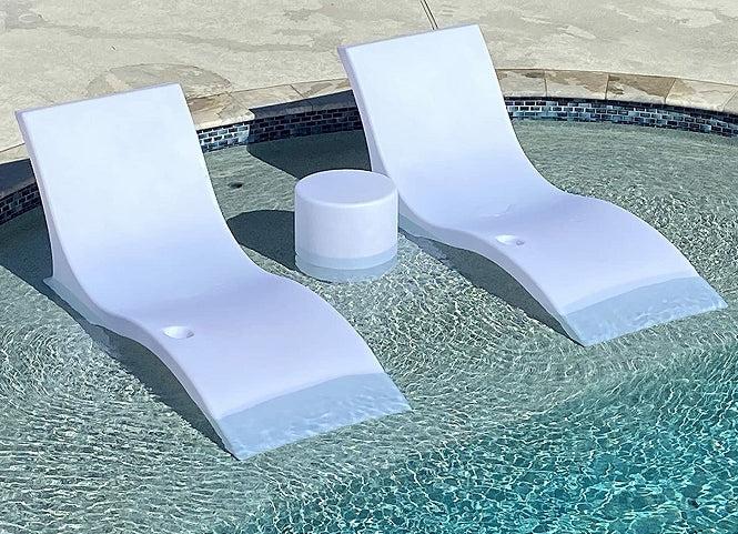 In Pool &amp; Sun Shelf Swimming Pool Tables &nbsp;Garden UV-resistant Coffee Table