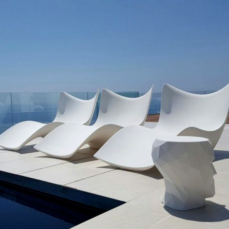 Hotel Swimming Pool Sun Lounger Pool Chair UV-resistane Garde Lounge Chair Daybed