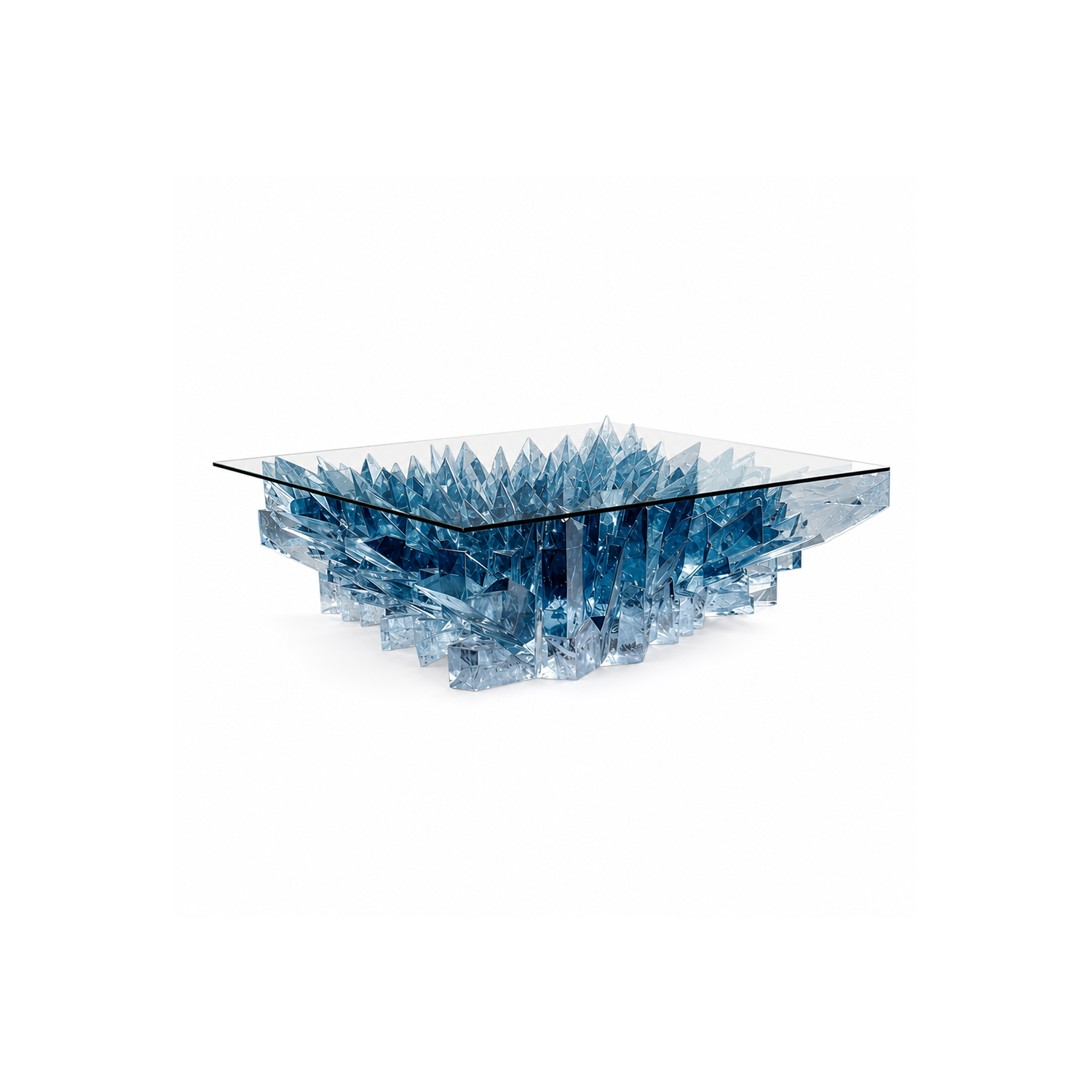 Luxury Crystal Coffee Table XGC-103 |  Custom Coffee Tables for Hotels, Luxury Residences & Designer Interiors