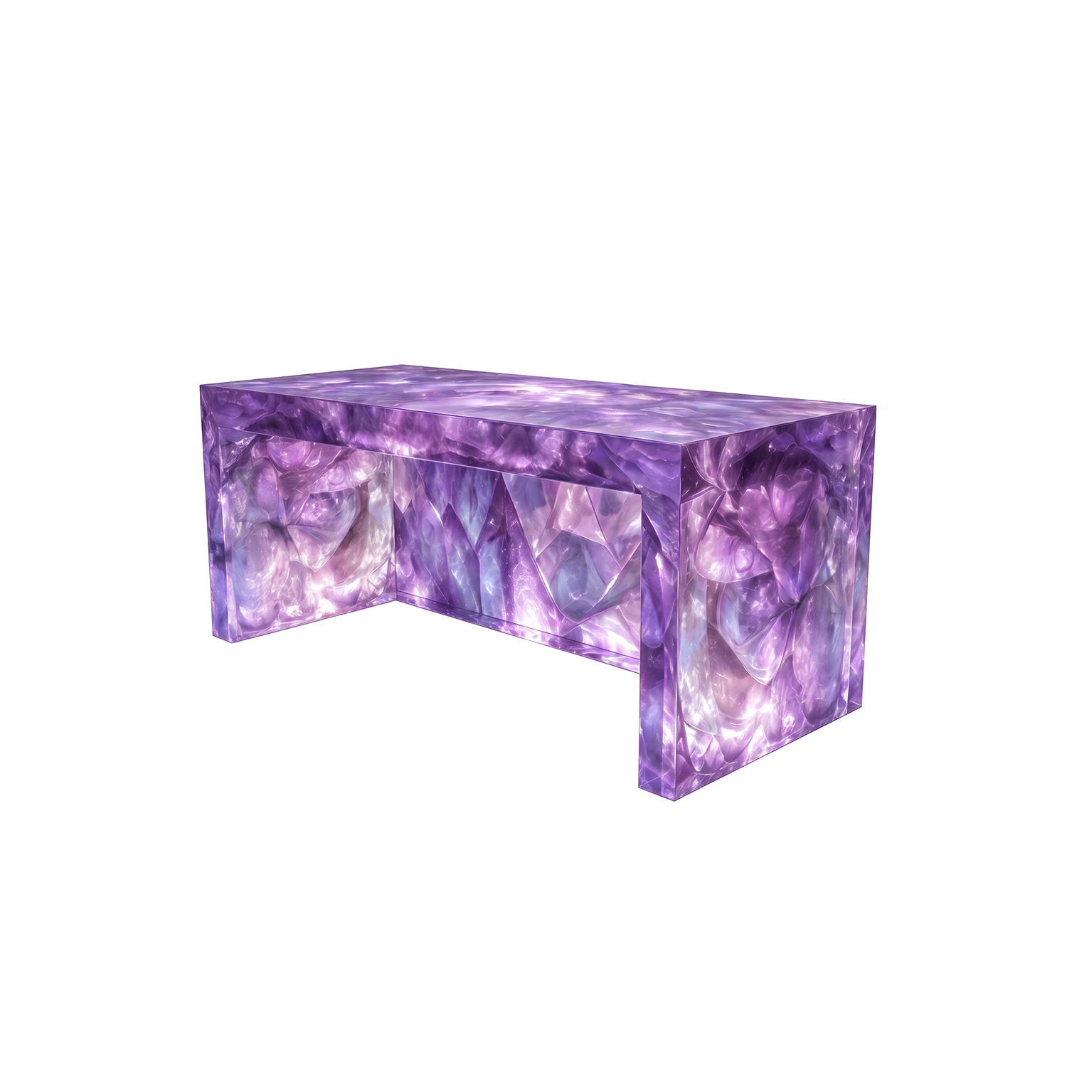 Luxury Crystal Dining Table XGC-301 | Custom Crystal Tables for Luxury Hospitality & Residential Projects