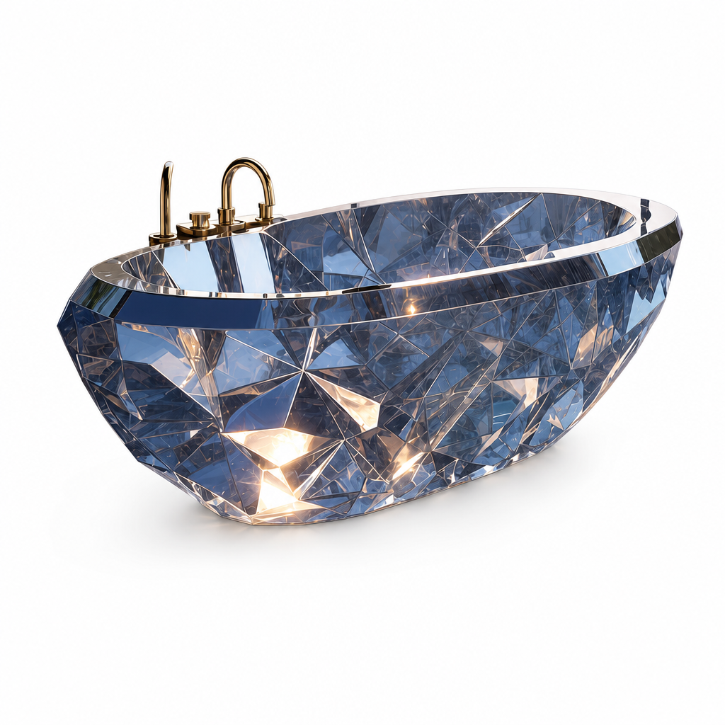 Luxury Crystal Bathtub XGC-501