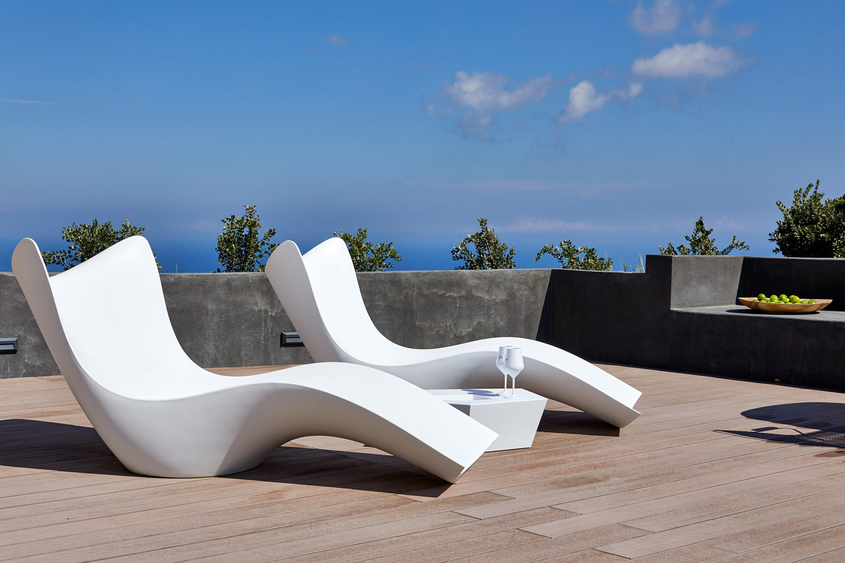 Hotel Swimming Pool Sun Lounger Pool Chair UV-resistane Garde Lounge Chair Daybed