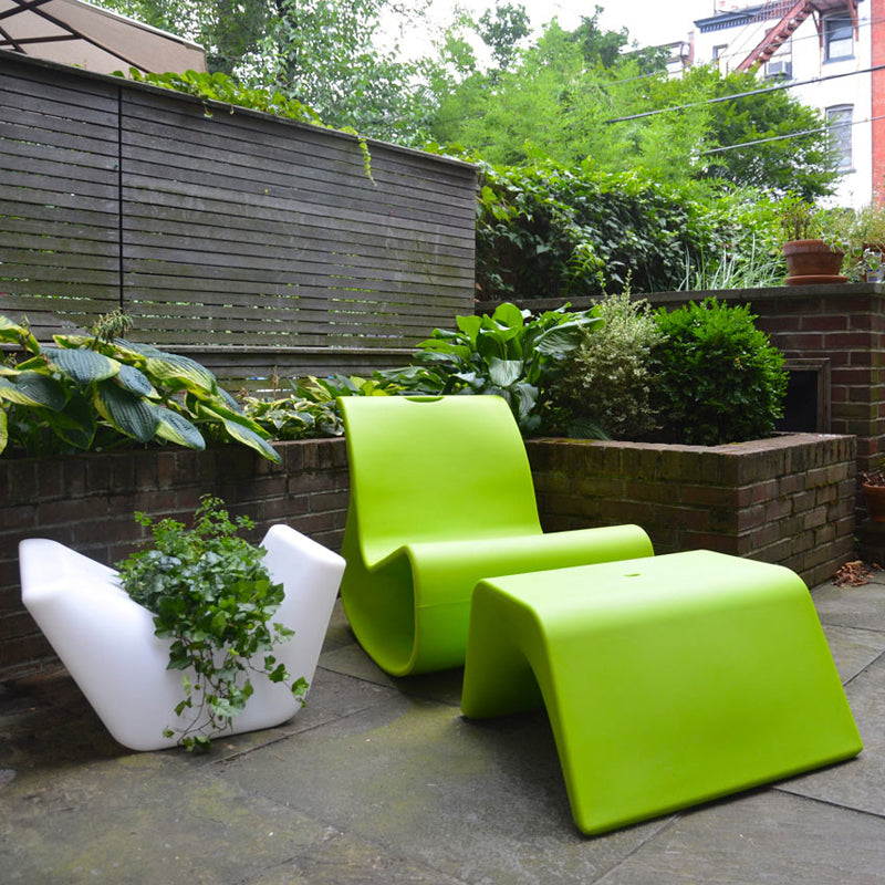 Outdoor Plastic Rocking Chairs Comfortable Beach Garden Chairs