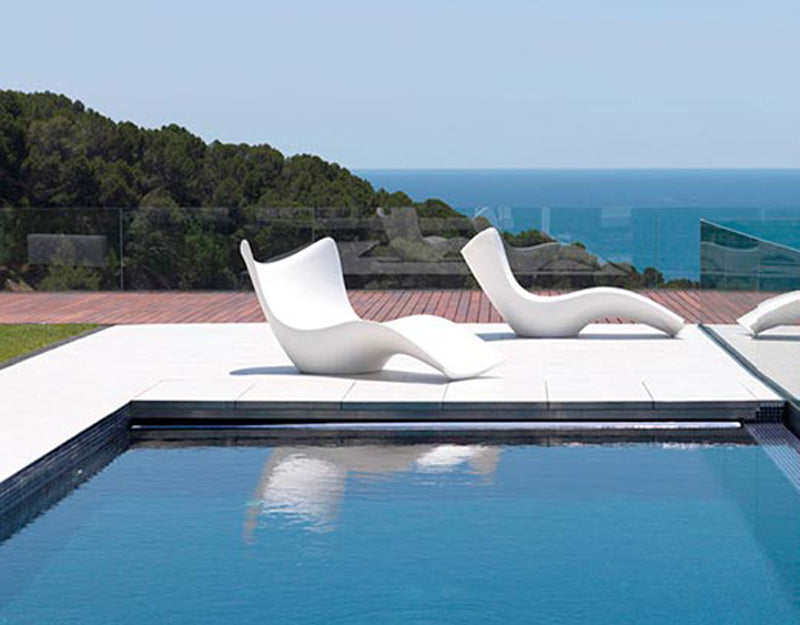 Hotel Swimming Pool Sun Lounger Pool Chair UV-resistane Garde Lounge Chair Daybed